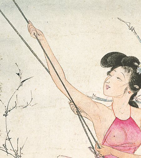 双清-胡也佛的仕女画和最知名的金瓶梅秘戏图